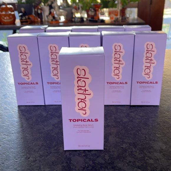 Topicals Slather Exfoliating Body Serum with retinol, AHA’s, Squalane - Picture 2 of 8